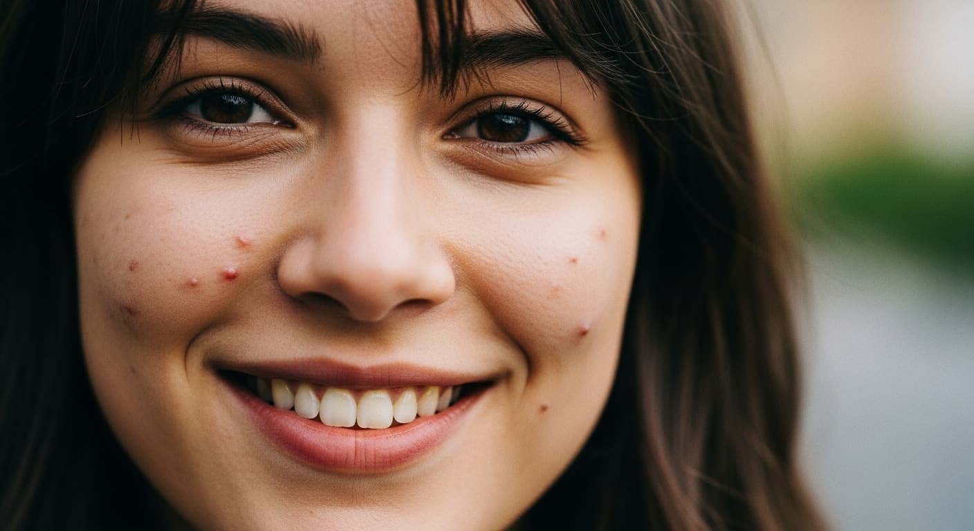 Przed: Przykład działania funkcji Ulepszanie twarzy