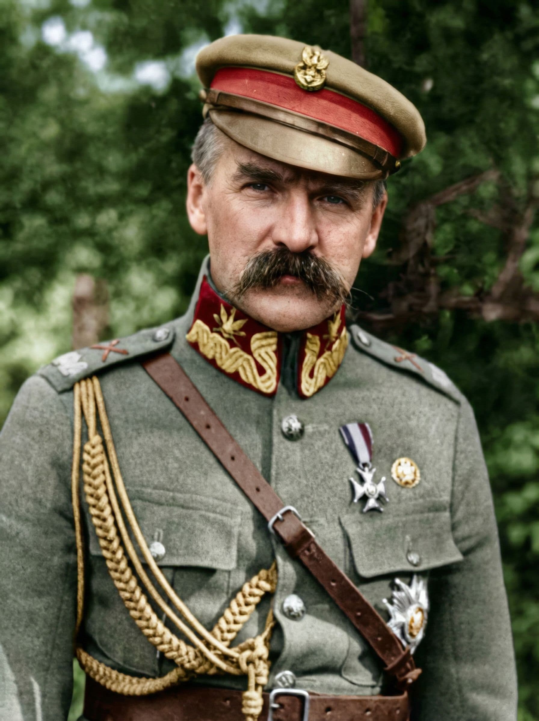 Po: Renowacja portretu Józefa Piłsudskiego