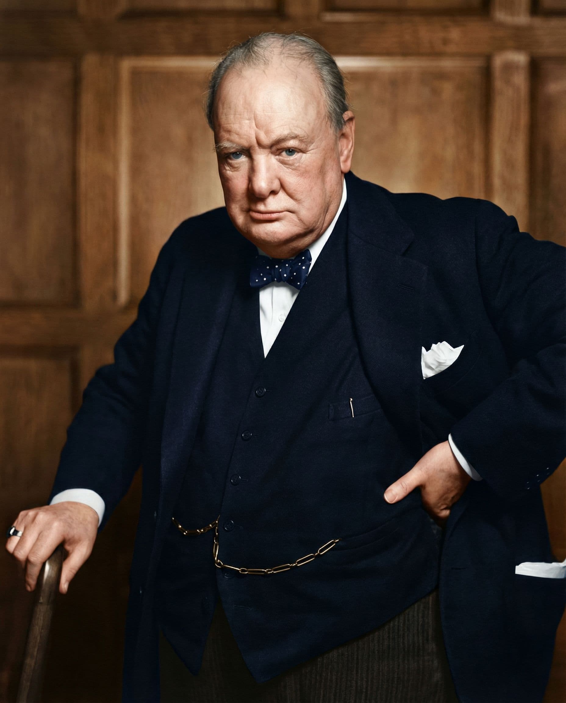 Po: Renowacja zdjęcia Winstona Churchilla